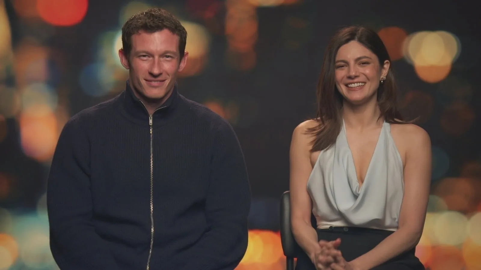 Callum Turner and Monica Barbaro on Rom-Com Chemistry in One Night Only