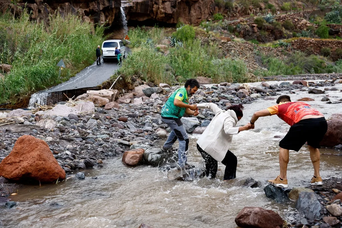 Thousands Evacuated in Canary Islands as Storm Therese Wreaks Havoc