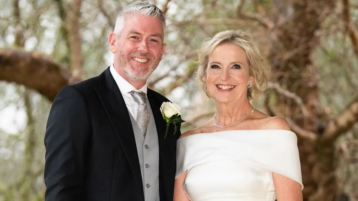 Carol Kirkwood reveals secret wedding to Steve Randall