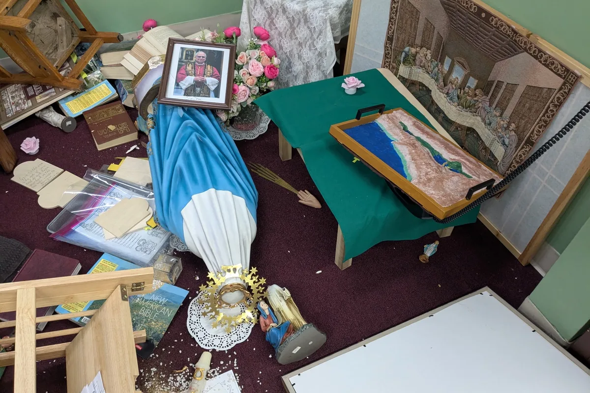 Catholic School Chapel Vandalised in Violent Burglary