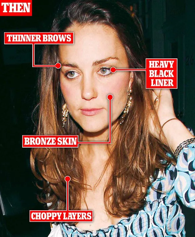 Kate Middleton's Makeup Evolution: From Heavy Eyeliner to Refined Elegance