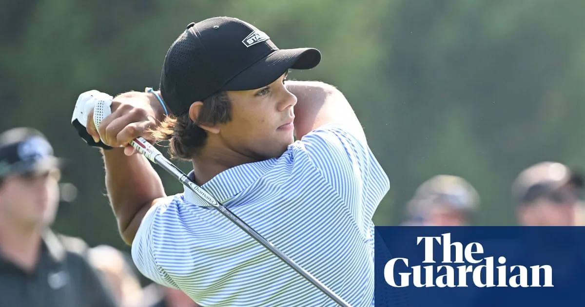 Charlie Woods Fades Late, Misses Junior Ryder Cup Spot