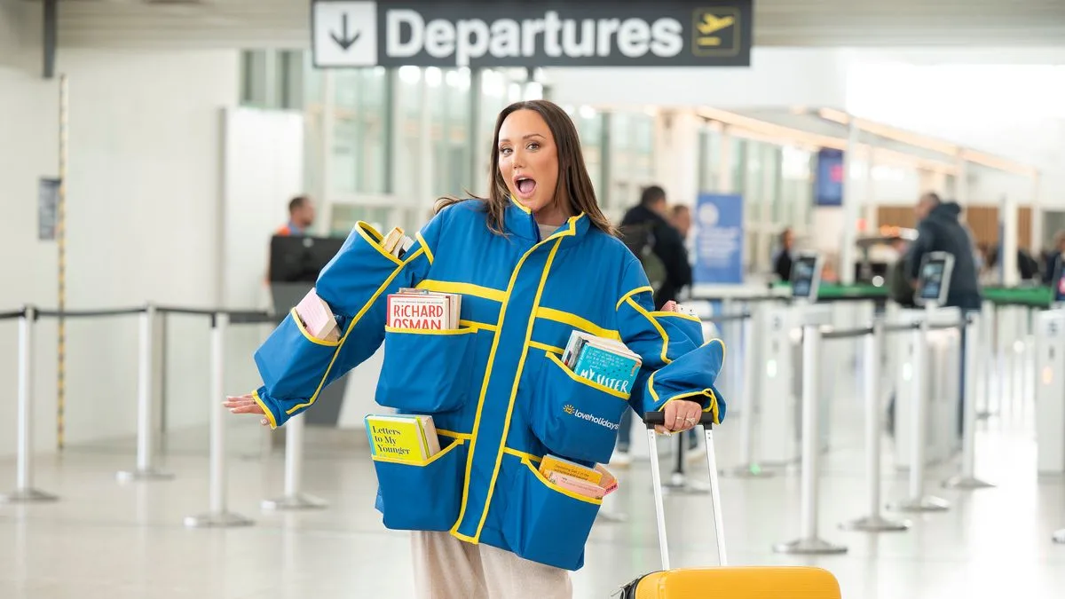 Charlotte Crosby's 12-Pocket Jacket for Holiday Reads