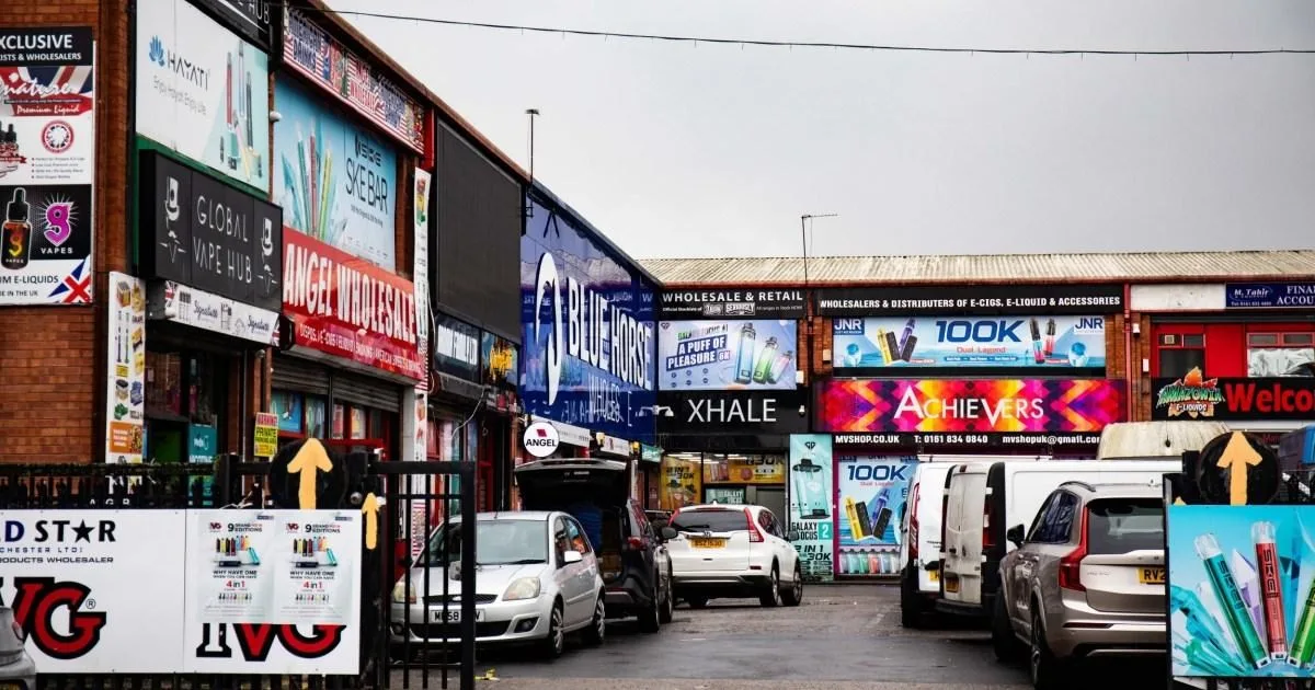 Manchester's Cheetham Hill Sees 54 Vape Shops Replace Counterfeit Trade
