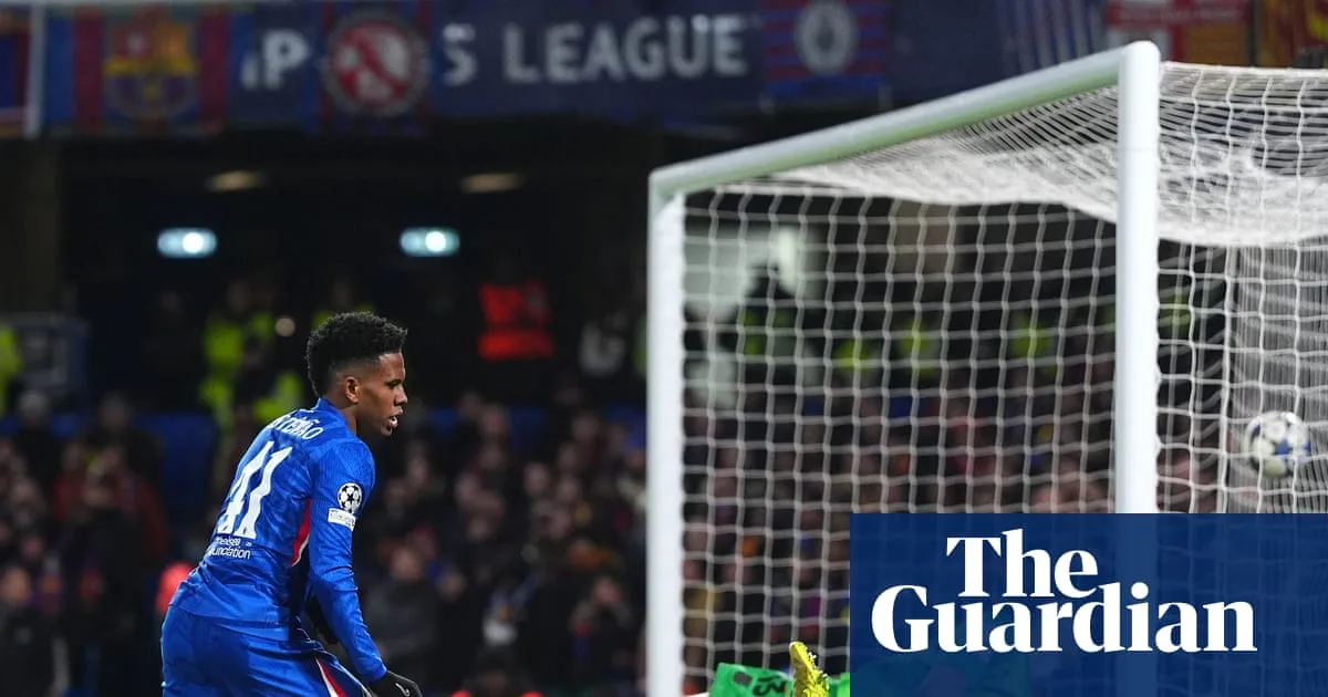 Estêvão wonder goal lights up Chelsea’s statement win over 10-man Barcelona