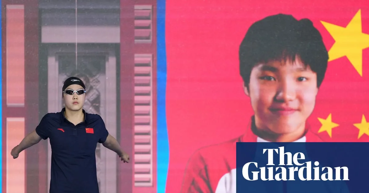 12-Year-Old Chinese Swimmer Yu Zidi Wins Relay Bronze at World Championships