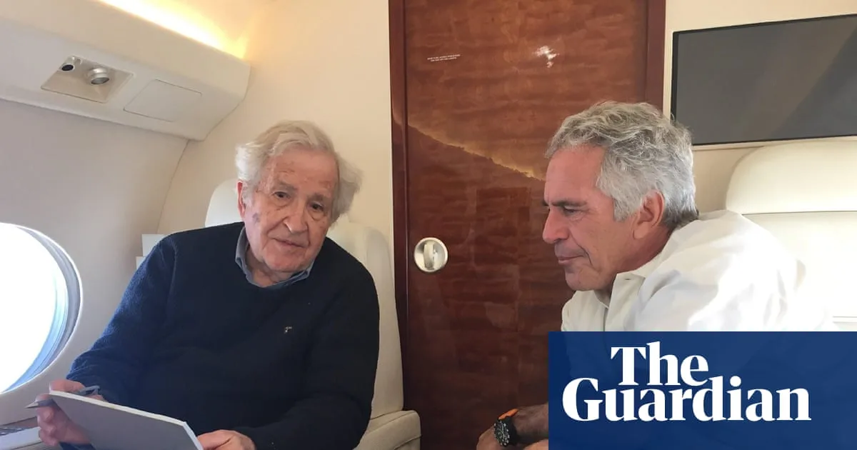Chomsky's Wife Apologises For Epstein 'Grave Mistake'