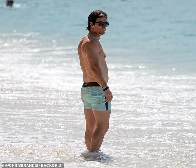 Mark Wahlberg Channels Daniel Craig with Ripped Physique on Barbados Beach