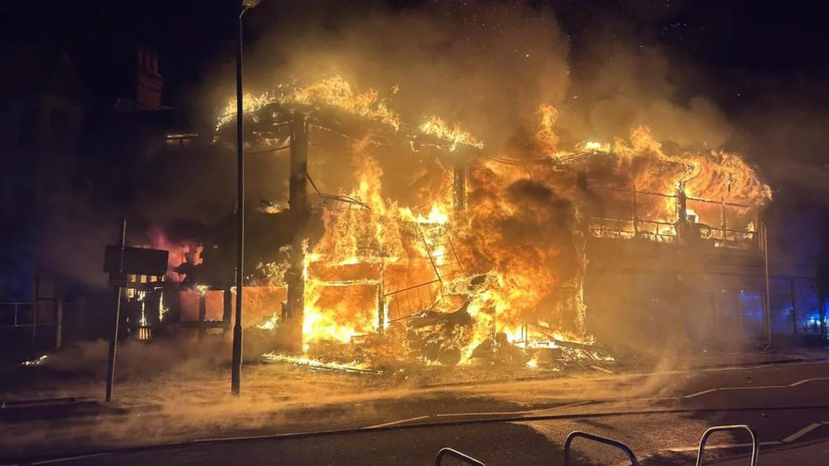 Clacton Inferno: Residents Evacuated as Firefighters Battle Major Blaze