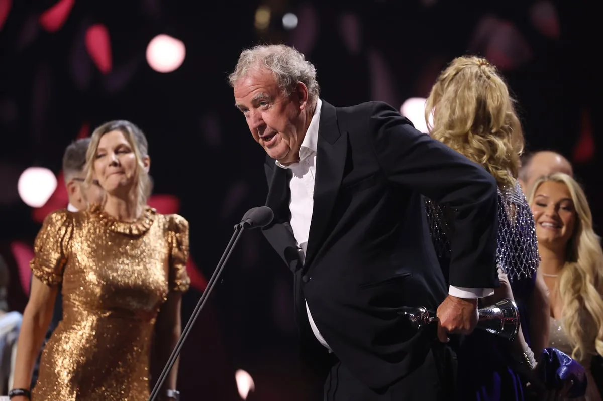 Jeremy Clarkson blames Mounjaro for trouser mishap at NTAs