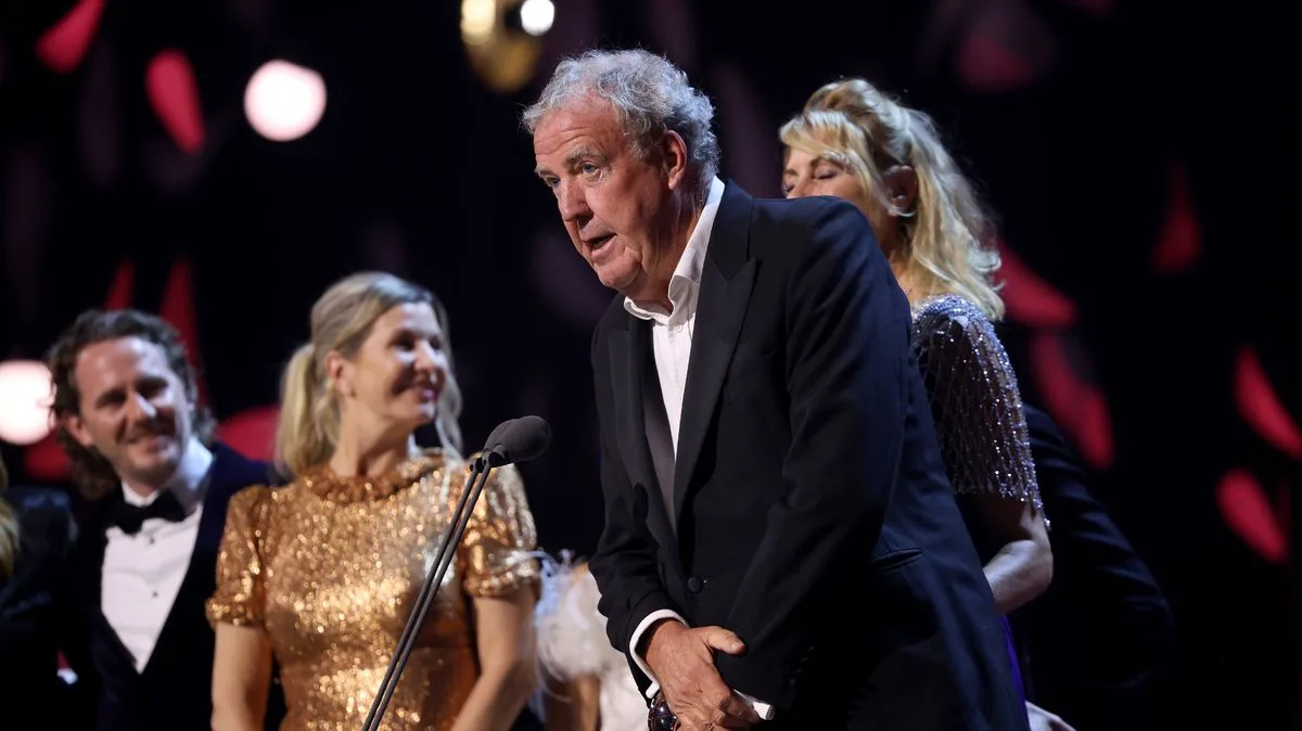 Jeremy Clarkson Takes Swipe at Stacey Solomon After NTA Win