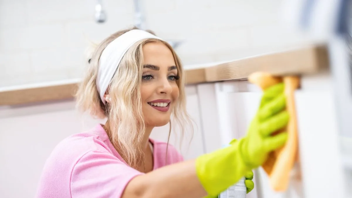 Clean Greasy Kitchen Cabinets With Just Two Natural Ingredients