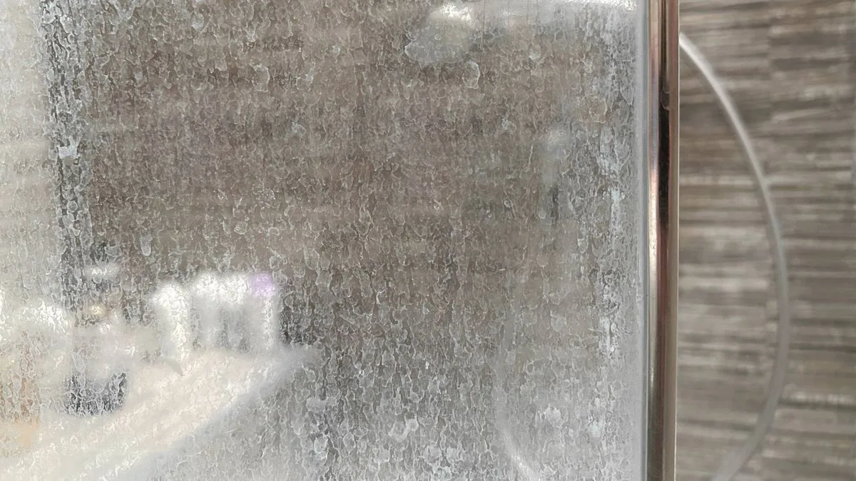 Cleaner's Two-Ingredient Hack for Limescale Removal on Shower Screens