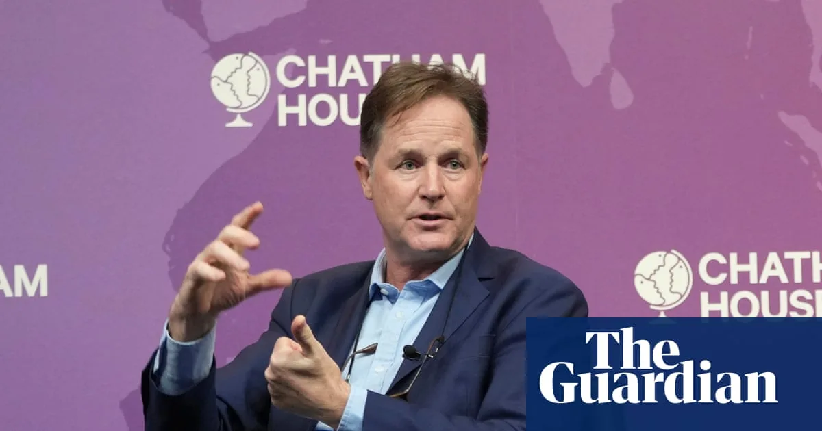 Clegg: US-UK Tech Deal 'Sloppy Seconds from Silicon Valley'
