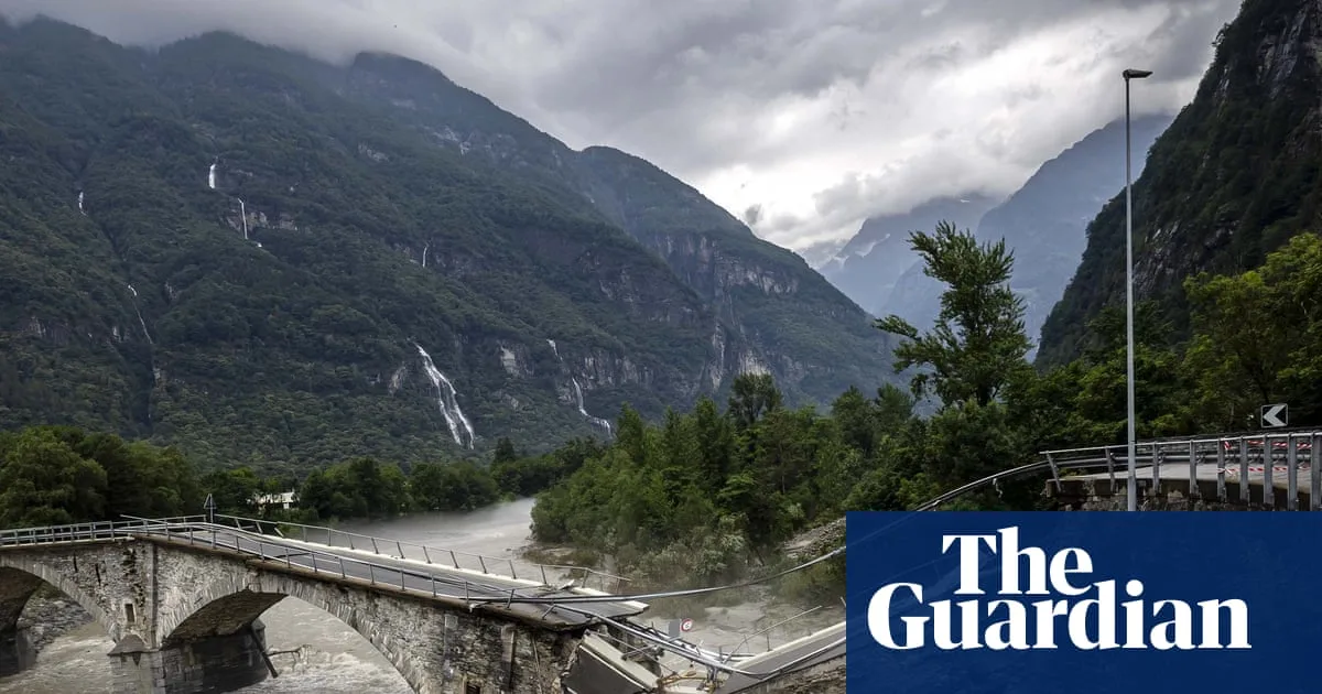 Swiss Storm Moves Mountain, Destroys Forest