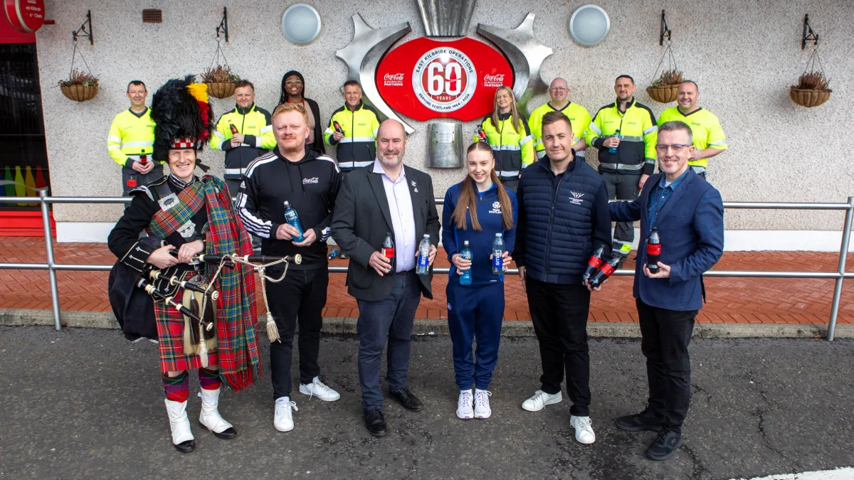 Coca-Cola Named Official Soft Drinks Partner for Glasgow 2026