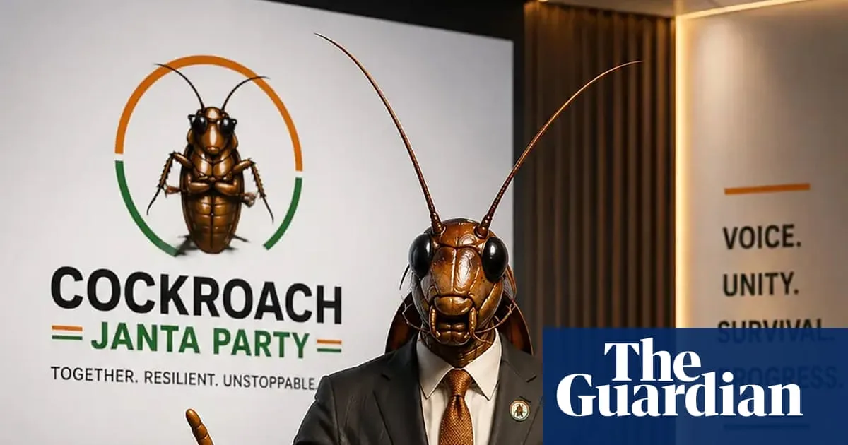 Cockroach Party Rises As Indian Youth Protest Via Insect Symbol