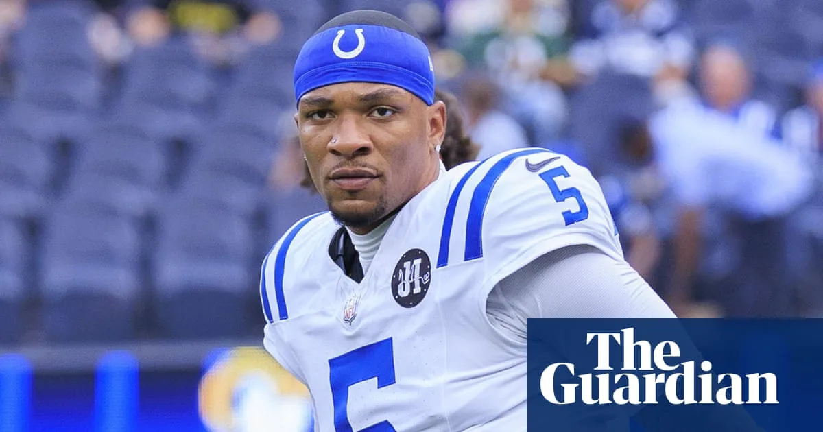 Colts QB Richardson Hospitalised After Freak Warm-Up Accident