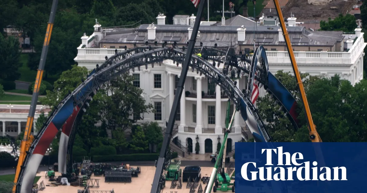 Construction Begins on White House UFC Ring for Trump's 80th Birthday