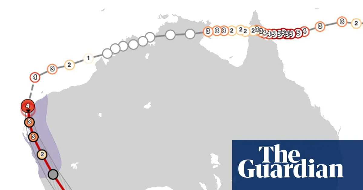 Cyclone Narelle: Severe Category 3 Storm Threatens Perth