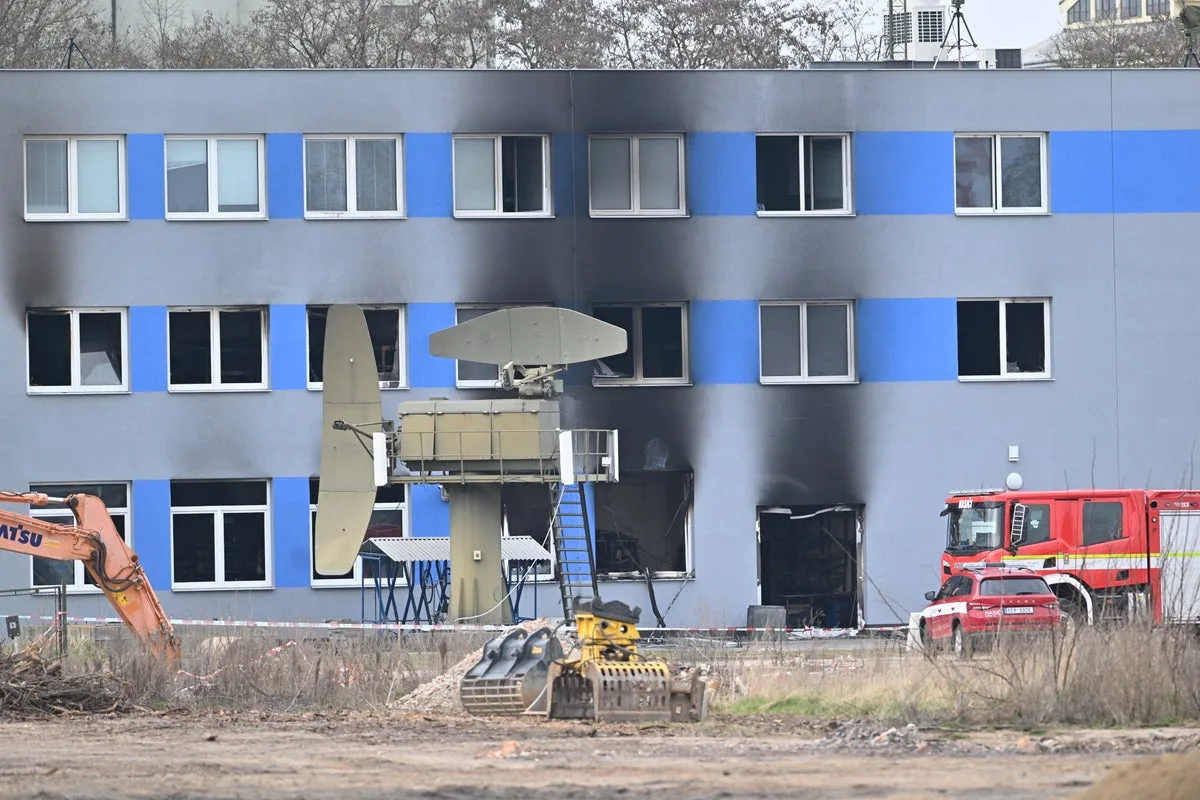Czech Police Investigate Suspected Terrorist Arson at Drone Tech Firm