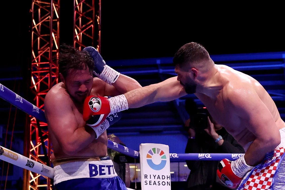 Dave Allen's Hometown Return Ends in Defeat as Towel Thrown In
