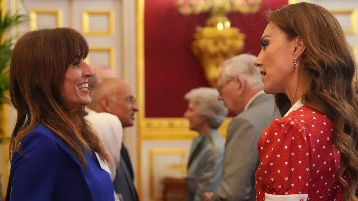 Davina McCall Praises King Charles and Princess Kate at Cancer Research UK Event