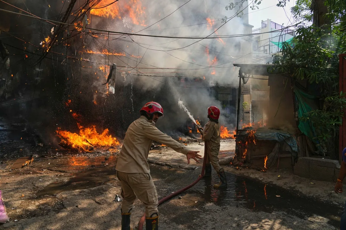 Delhi Hotel Fire Kills 21, Including Foreign Nationals and Children