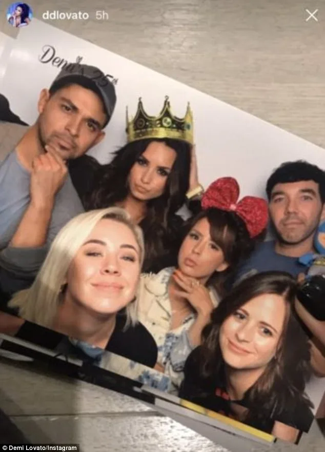 Demi Lovato Celebrates 25th Birthday With Ex Wilmer Valderrama