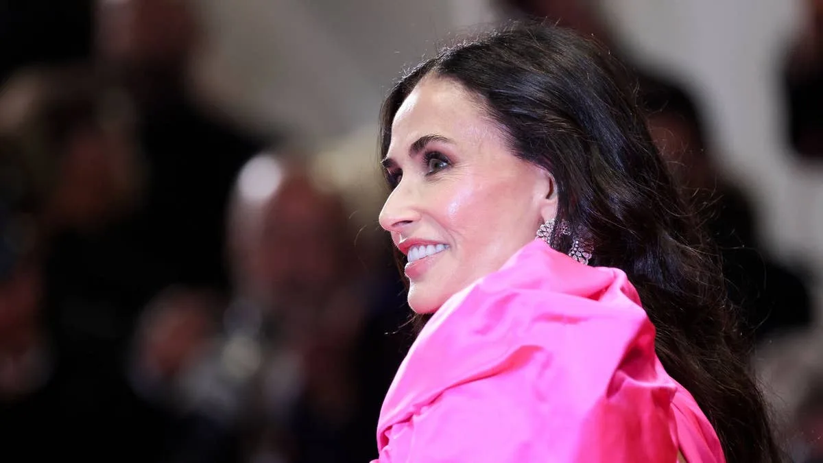 Demi Moore Steals Show at Cannes Alongside Love Island Star