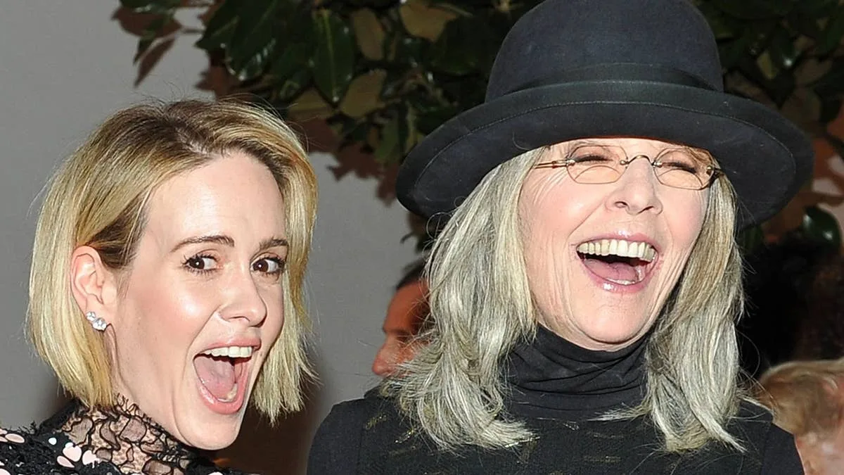 Sarah Paulson in Tears Over Diane Keaton's Death