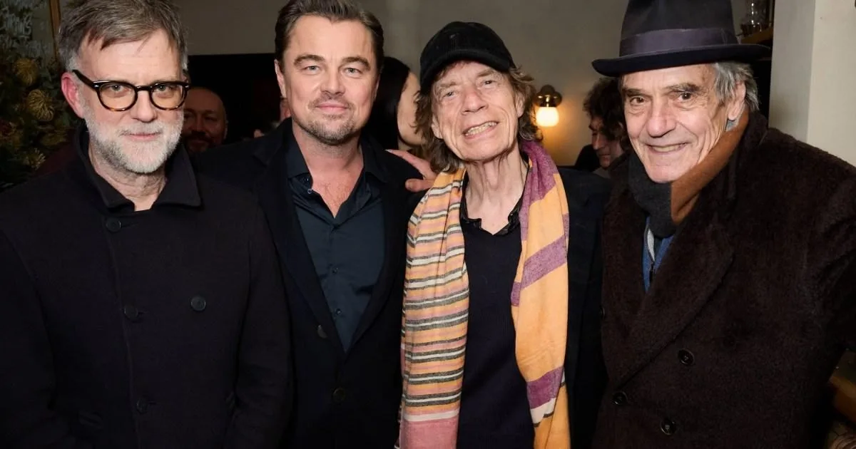 DiCaprio and Jagger Celebrate New Film in London