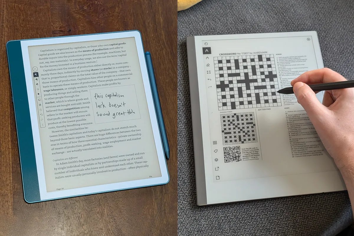 Digital Notepad Showdown: ReMarkable 2 vs Kindle Scribe