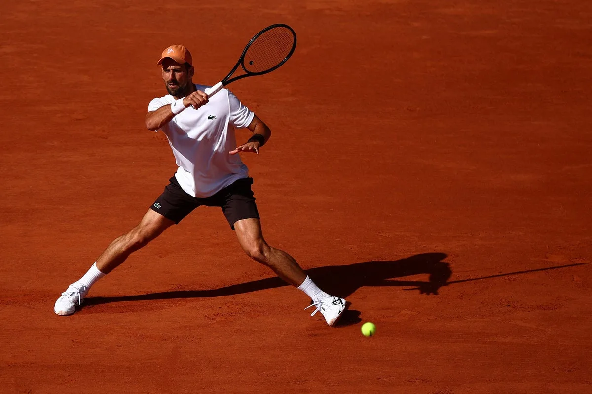 Djokovic to Open French Open Campaign in Night Session