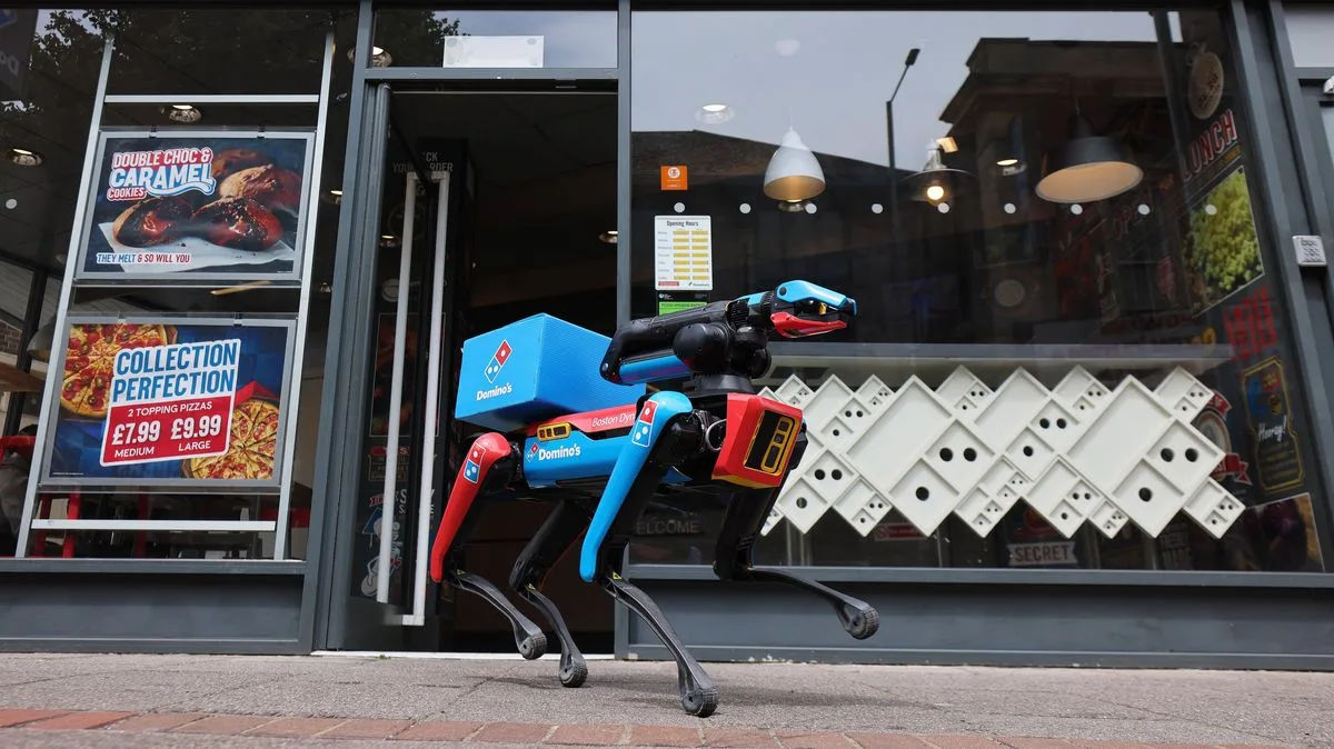 Domino's Deploys 'Domidog' Robot to Protect Pizzas from Seagulls