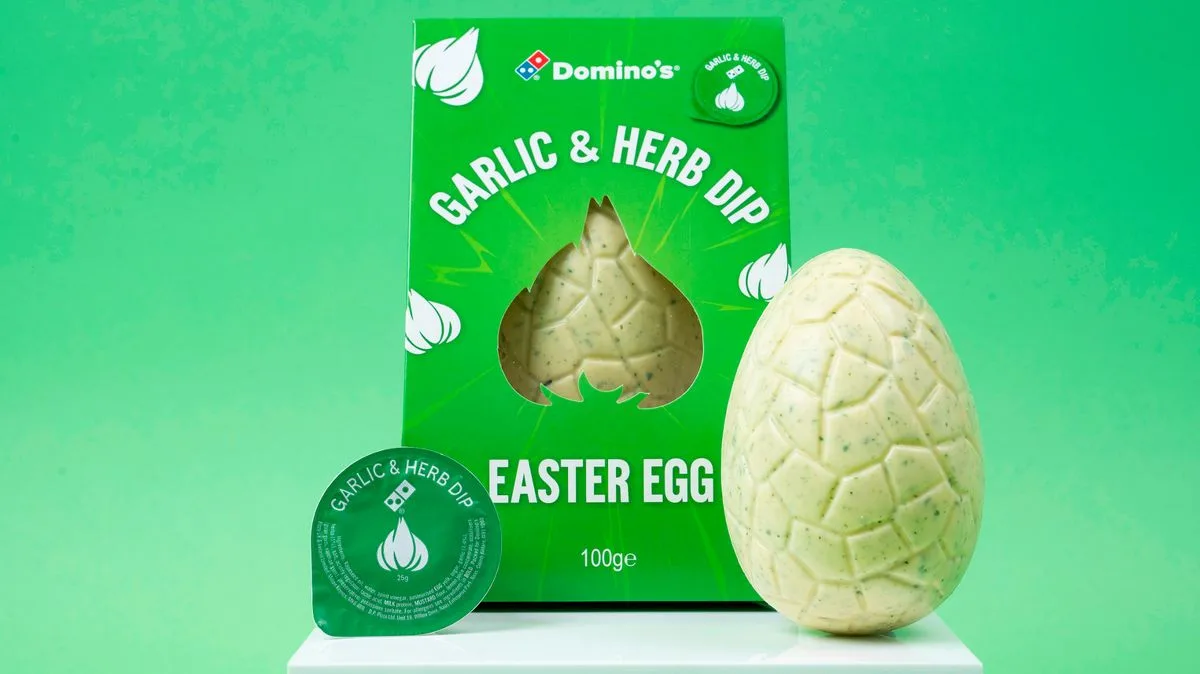 Domino's Garlic and Herb Easter Egg 'So Wrong It's Right'