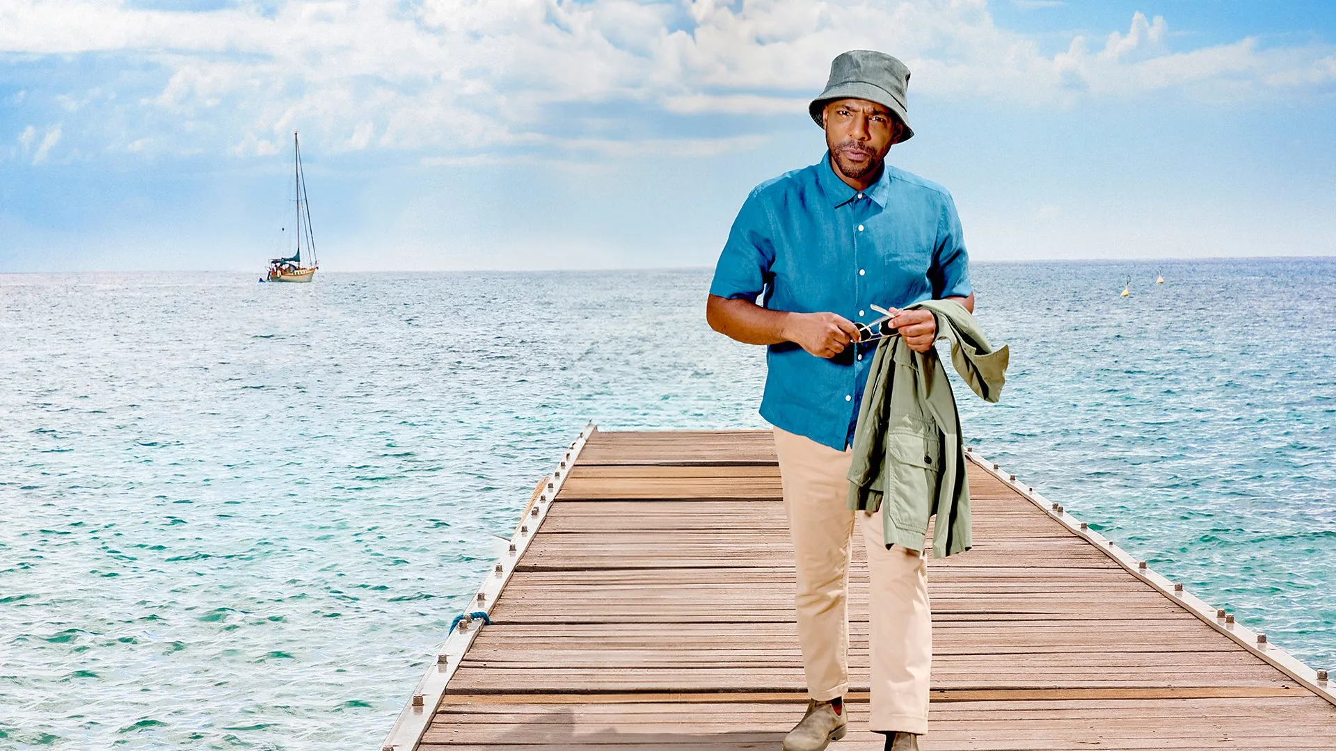 Don Gilet Makes Debut as New Lead Detective in Death in Paradise