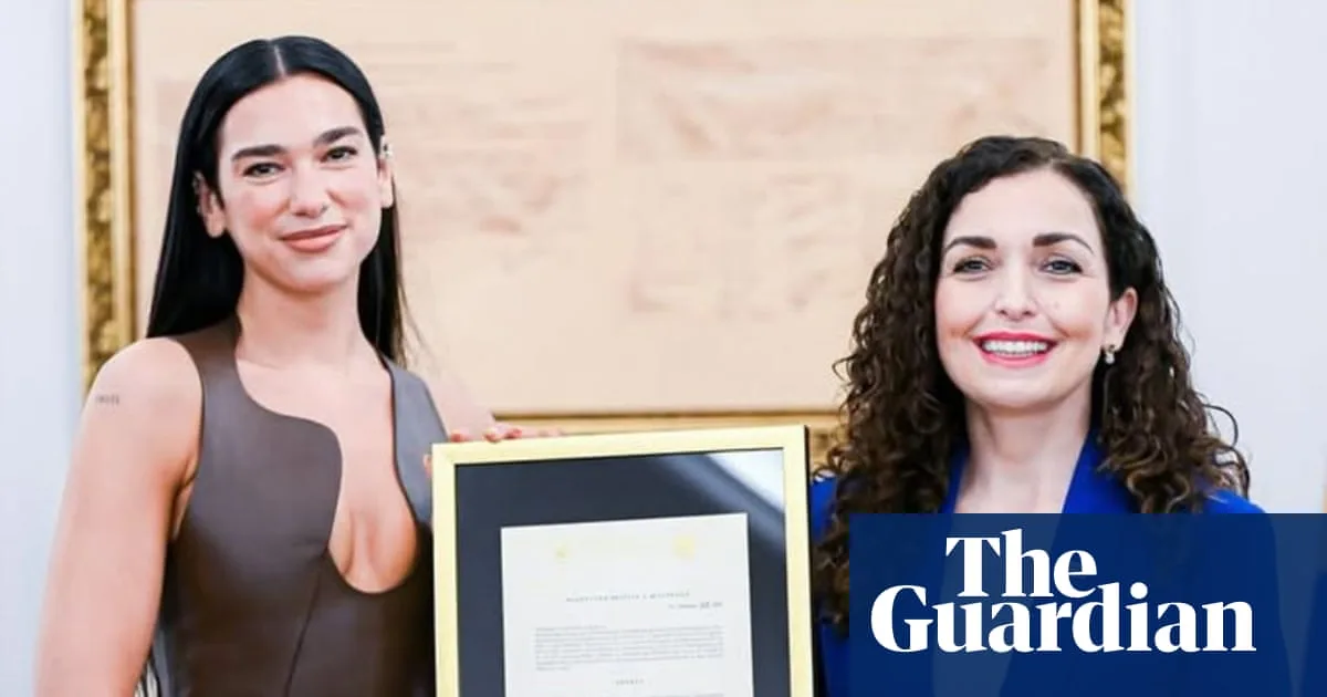 Dua Lipa 'Feeling Grateful' After Being Granted Kosovo Citizenship