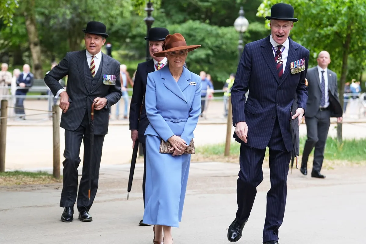 Duchess of Edinburgh Honours Fallen Cavalry at Hyde Park