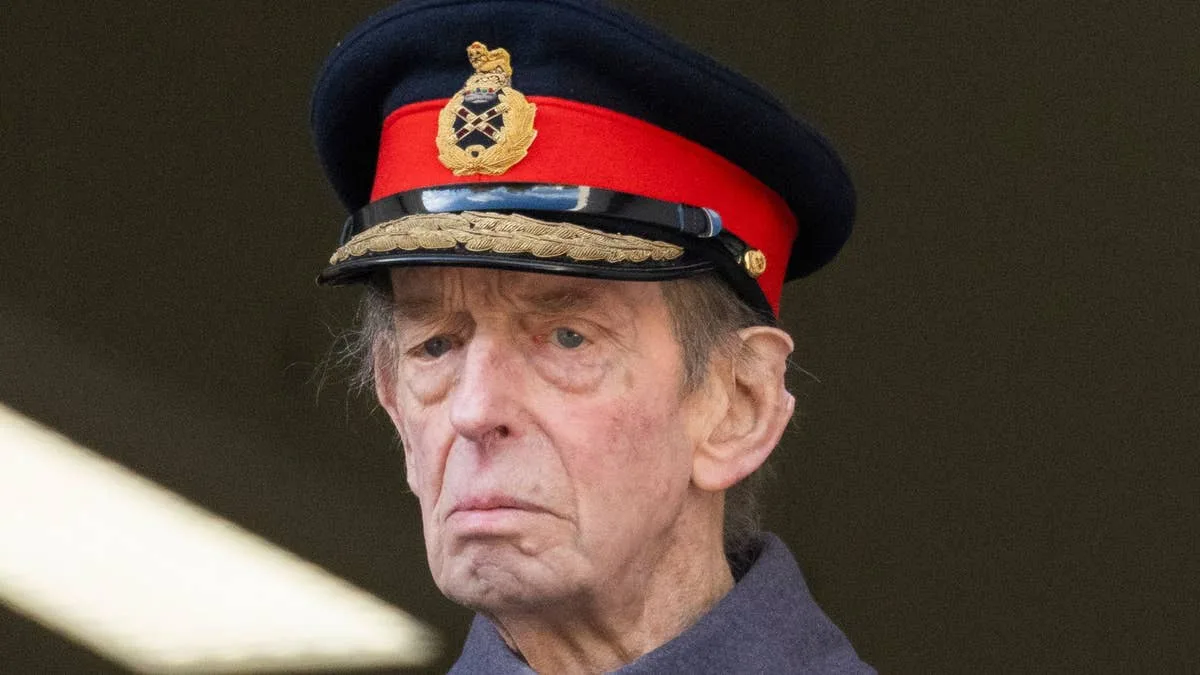 Duke of Kent Makes Sombre Appearance Nine Weeks After Wife's Death