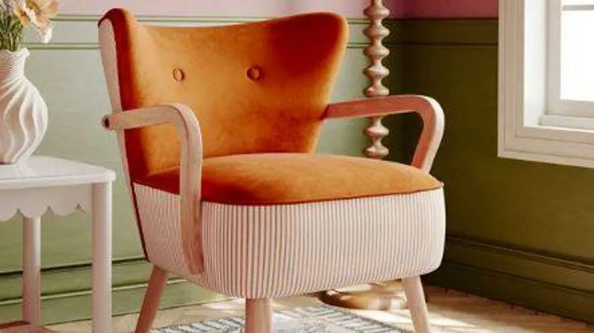 Dunelm's £149 Velvet Armchair Earns Rave Reviews for 'Glamorous' Look