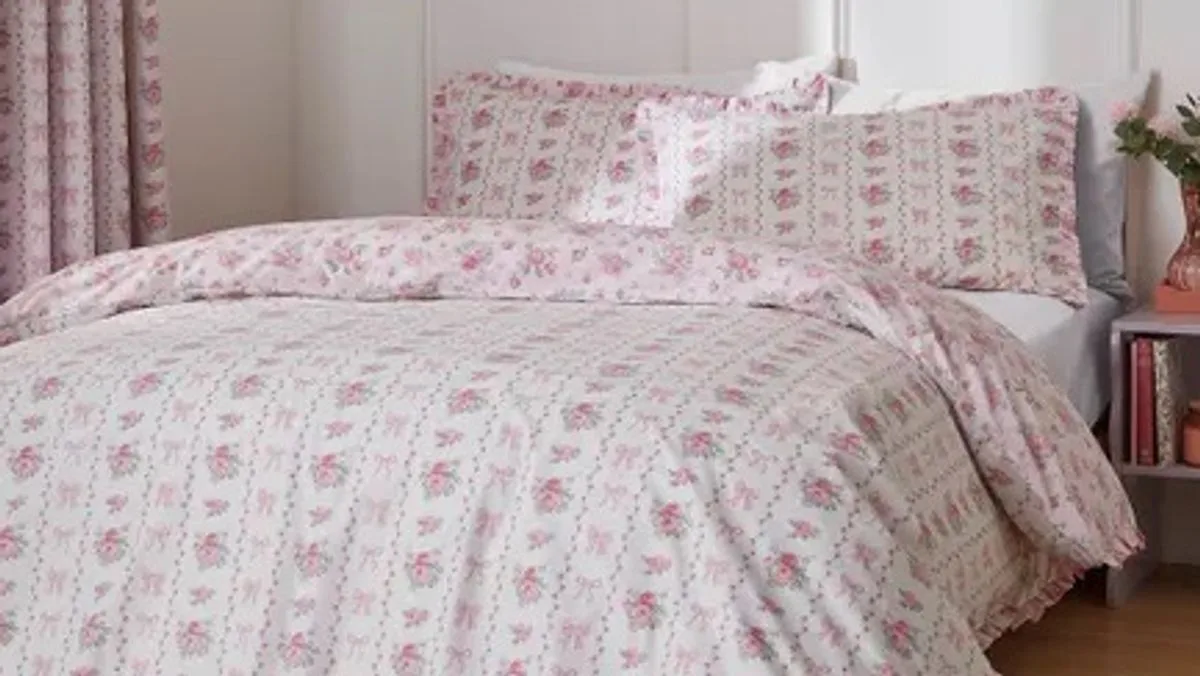 Dunelm's 5-star floral duvet set starts from £22 – shoppers say it's 'the prettiest bedding I own'