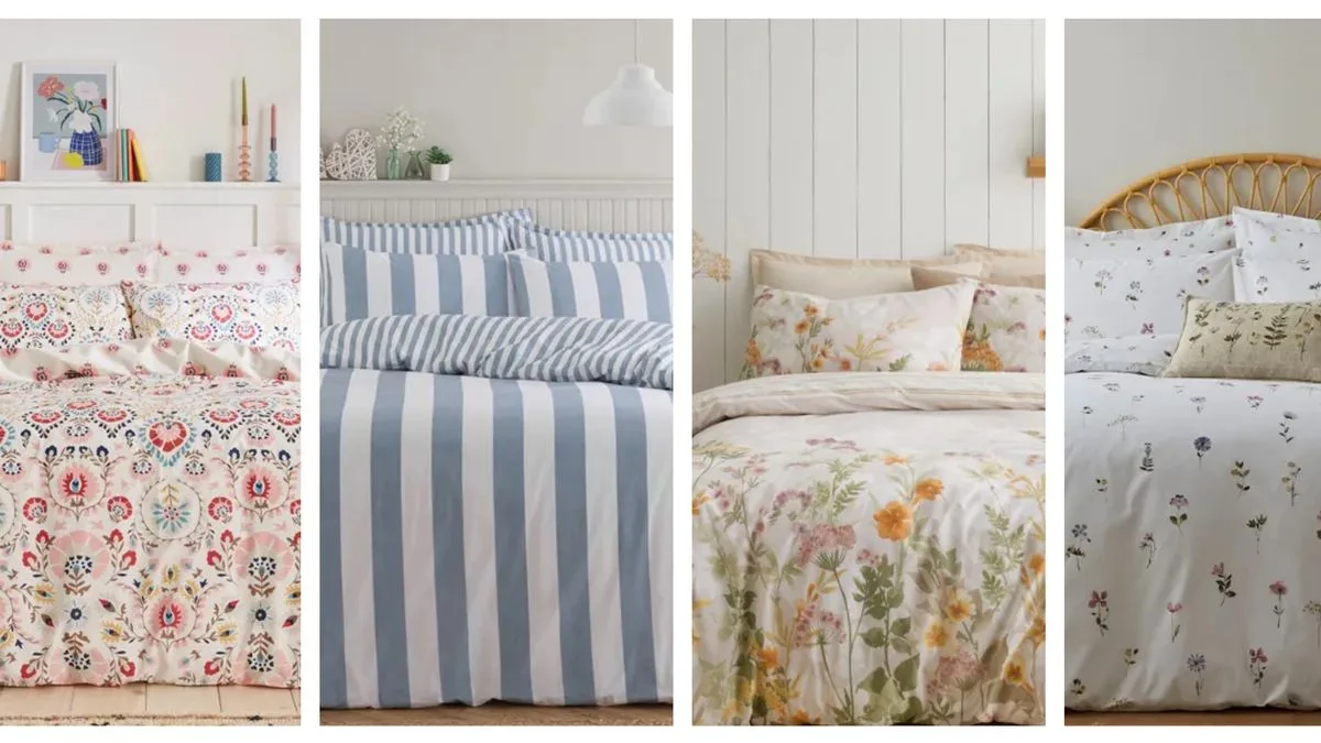 Dunelm's Spring Sale: 23 Bedding Sets Reduced to £16 or Less