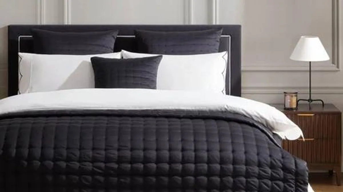 Dusk's Hotel-Style Satin Throw Slashed to £12