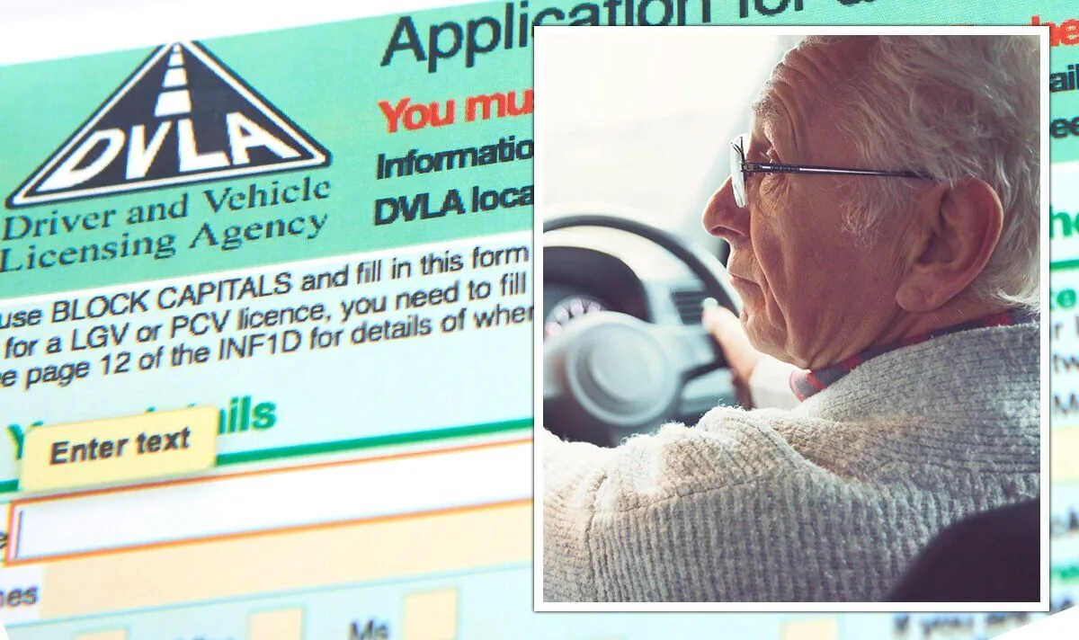 DVLA Urges Over-70s to Renew Licences Online to Avoid Fines