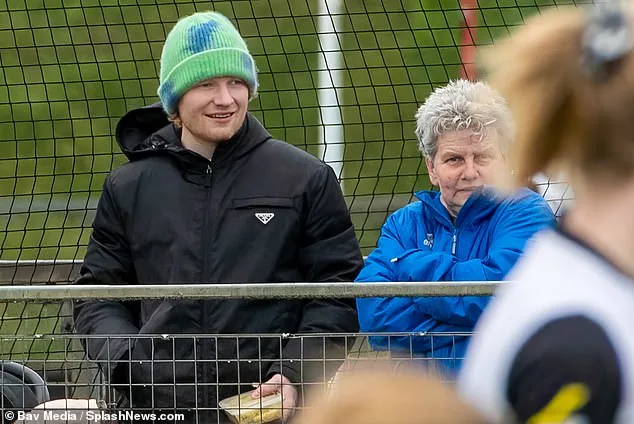Ed Sheeran Supports Wife Cherry Seaborn in Hockey Match Amid Tumour Scare