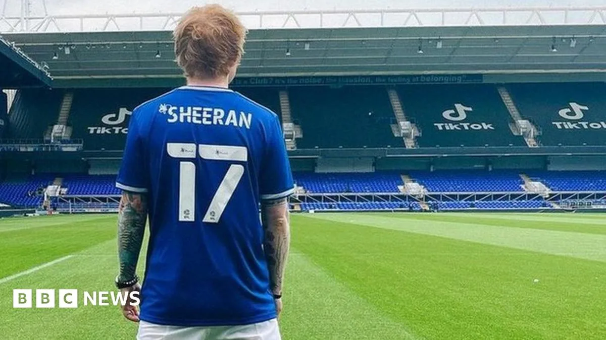 Ed Sheeran Named Honorary Ipswich Town Squad Member