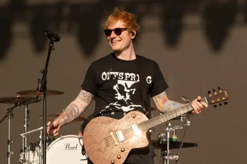 Ed Sheeran's New Single 'Azizam' Inspired by Wife Cherry Seaborn