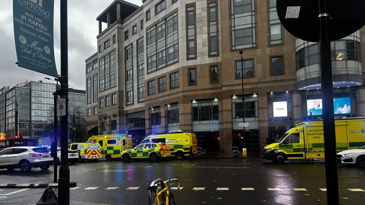 Emergency Services Respond to Track Casualty at Hammersmith Station