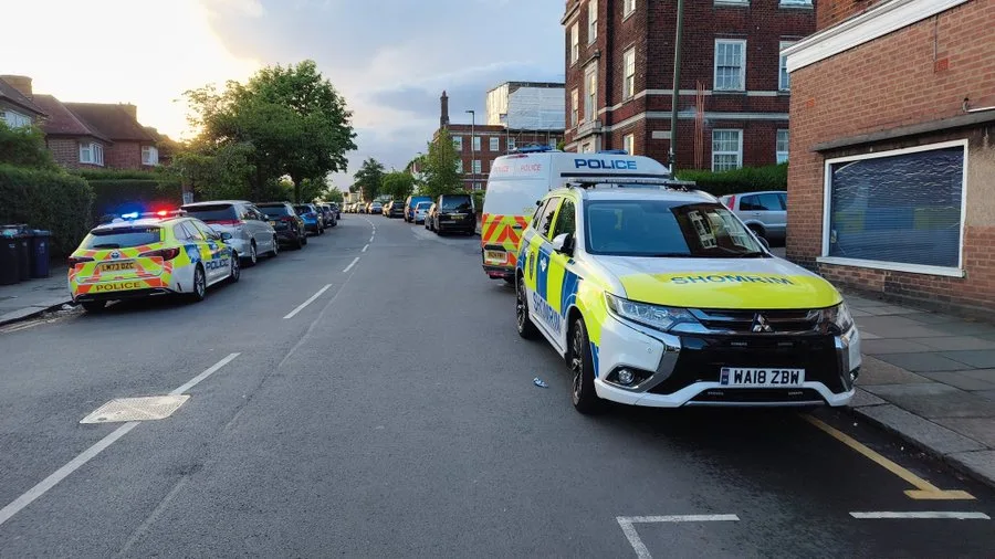 Pram Deliberately Set Alight in Golders Green Flats